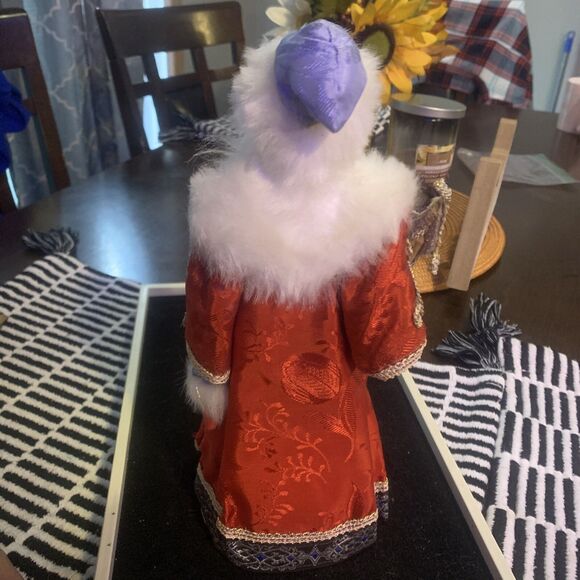 Vintage SANTA Clause Figure  10.5 inch Christmas Decorations - Made in Russia - Picture 7 of 7